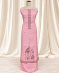 Cotton Tissue Suit with Jamdani Kantha Work (12633069)