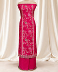 Maroon Crepe Weaving Suit (12633201)