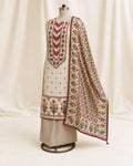 Muslin Printed Suit with French Knot Work & Dupatta (12612574)